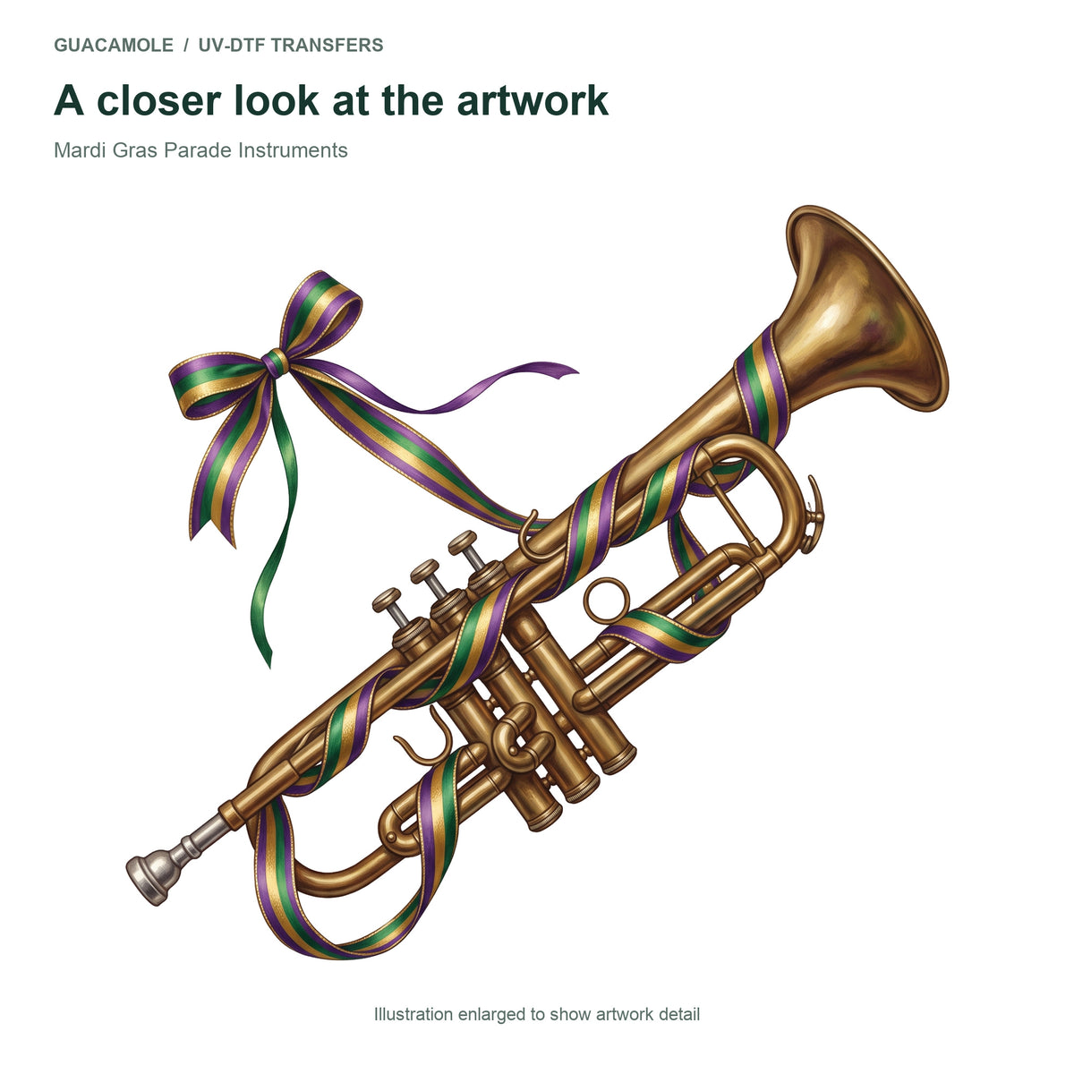 Mardi Gras Parade Instruments — Artwork detail