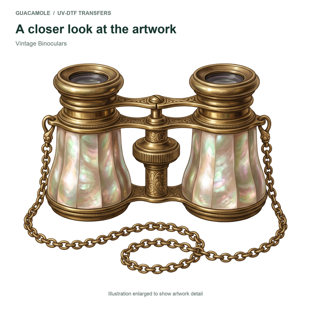 Vintage Binoculars — Artwork detail