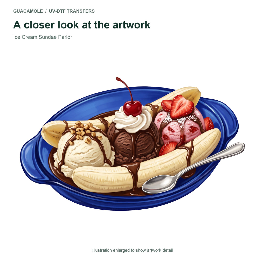 Ice Cream Sundae Parlor — Artwork detail