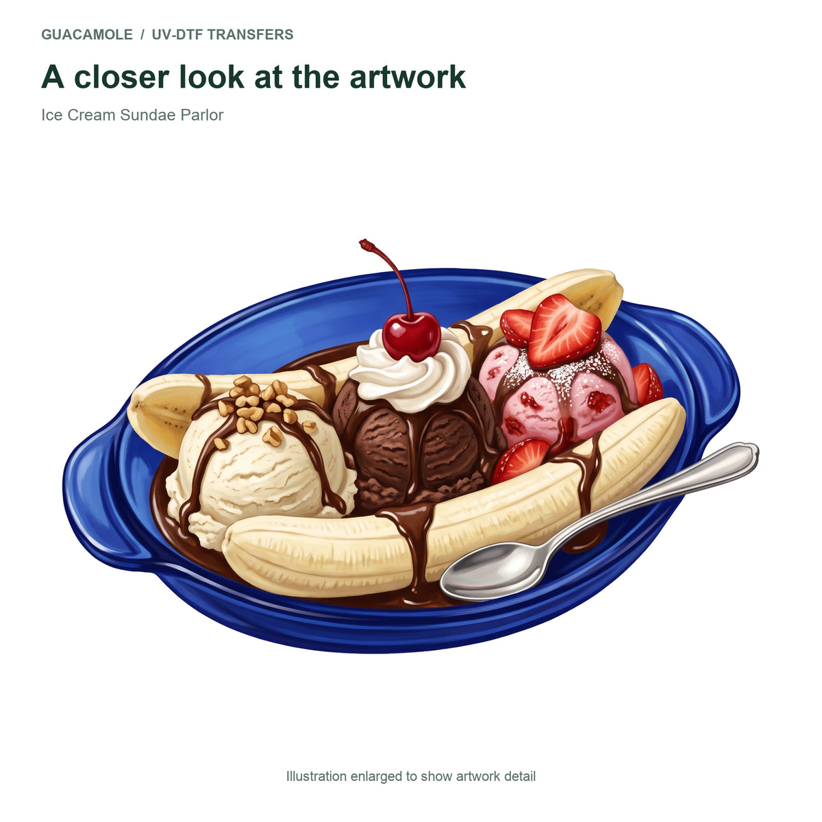 Ice Cream Sundae Parlor — Artwork detail