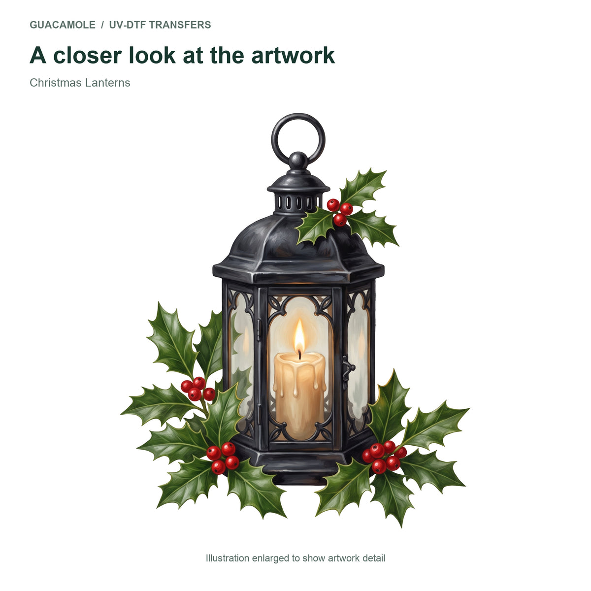 Christmas Lanterns — Artwork detail