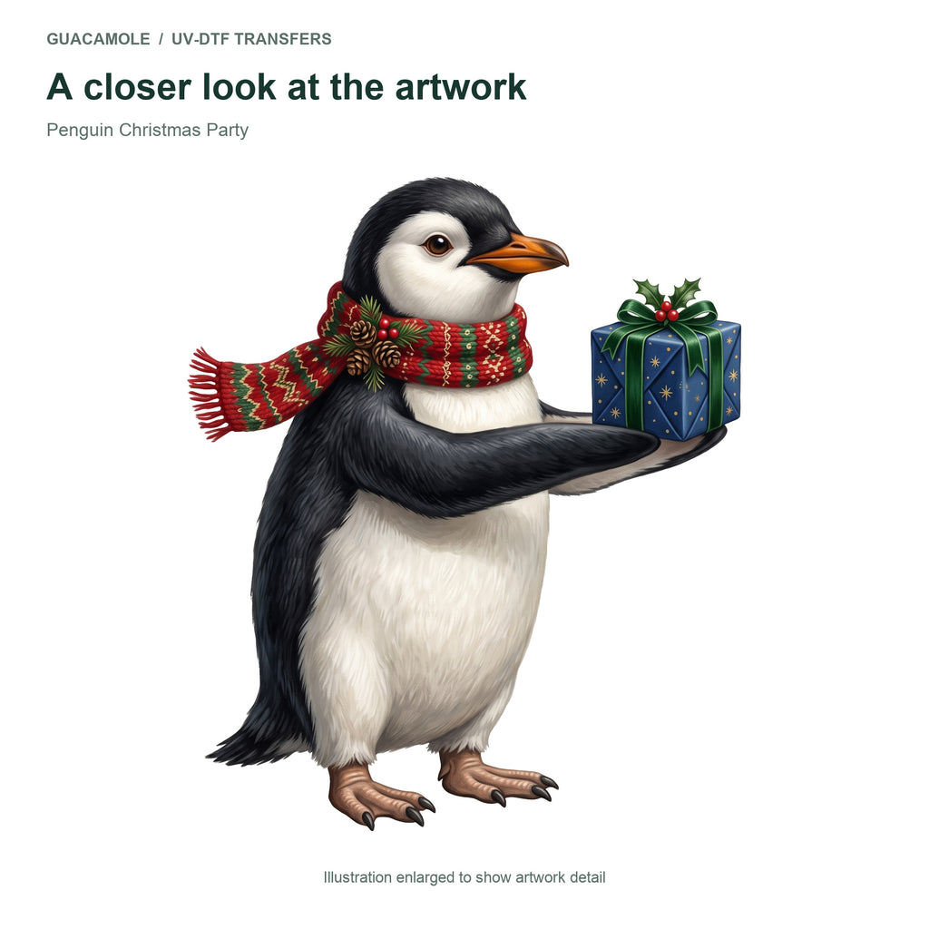 Penguin Christmas Party — Artwork detail