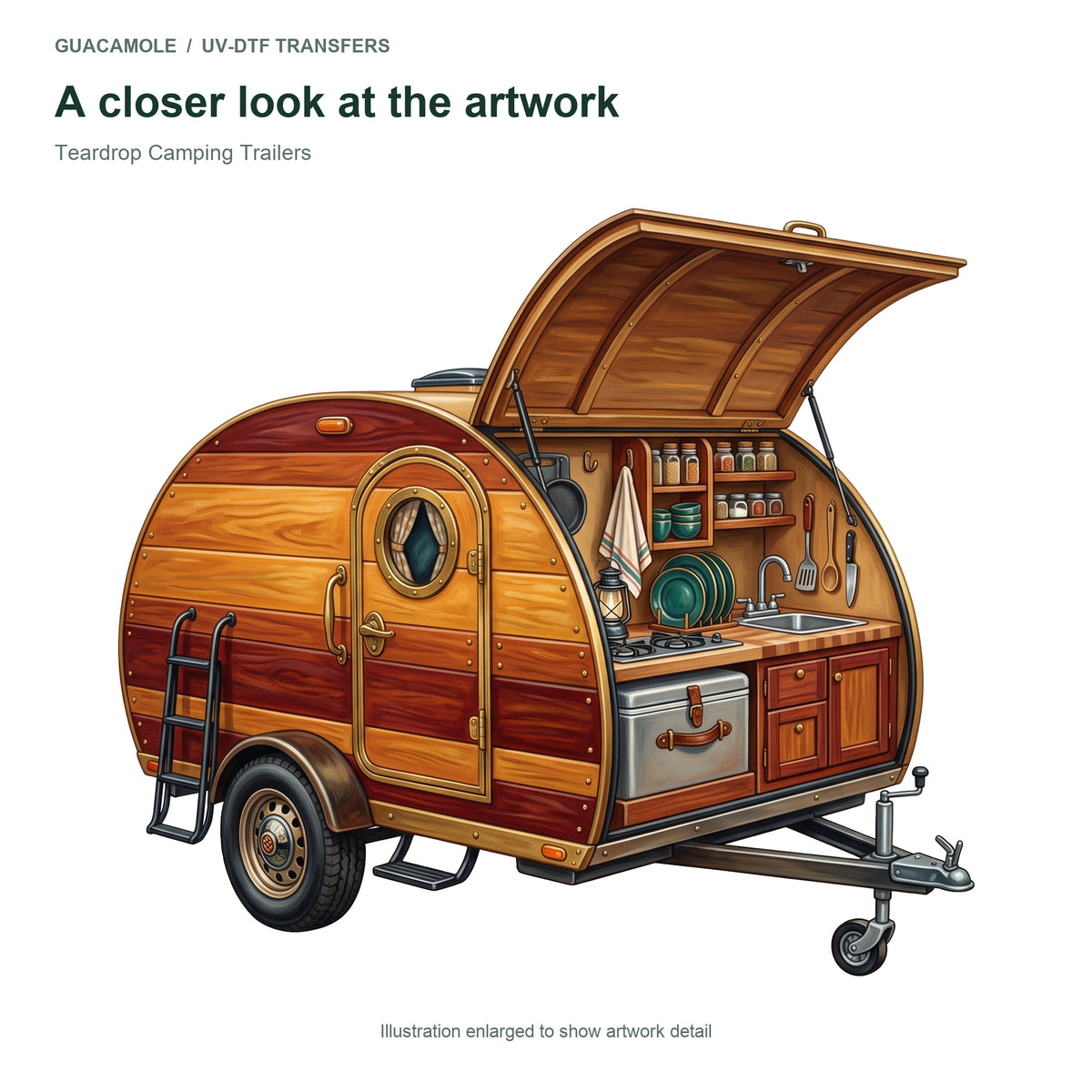 Teardrop Camping Trailers — Artwork detail