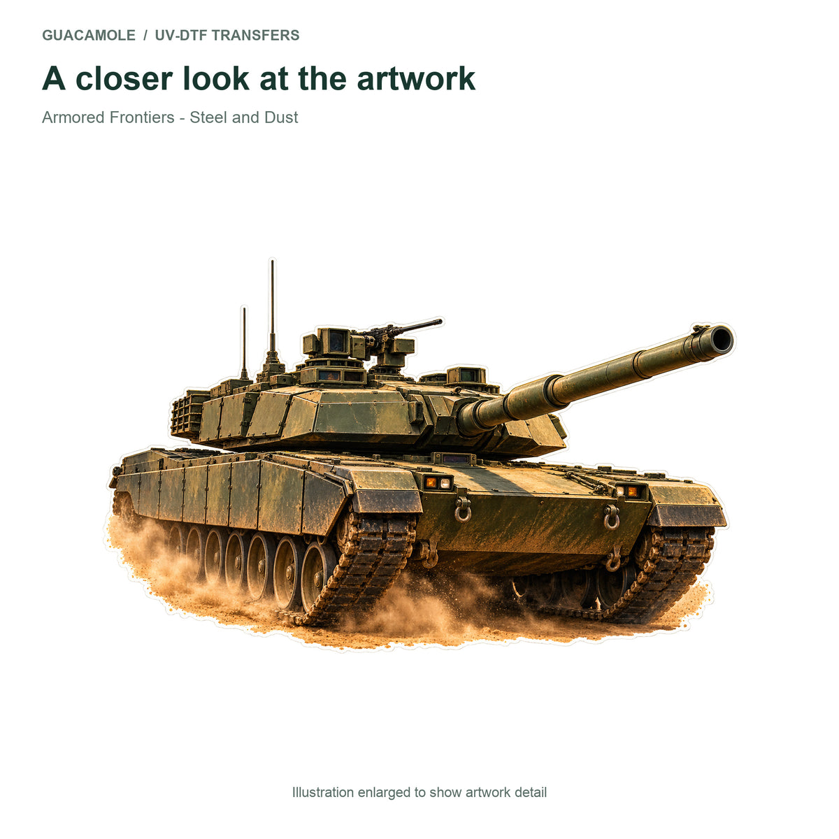 Armored Frontiers - Steel and Dust — Artwork detail