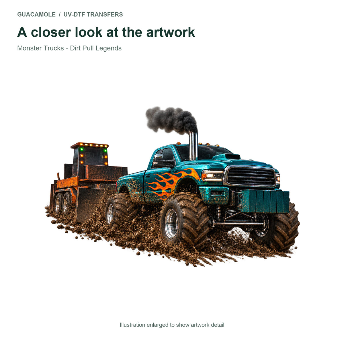 Monster Trucks - Dirt Pull Legends — Artwork detail