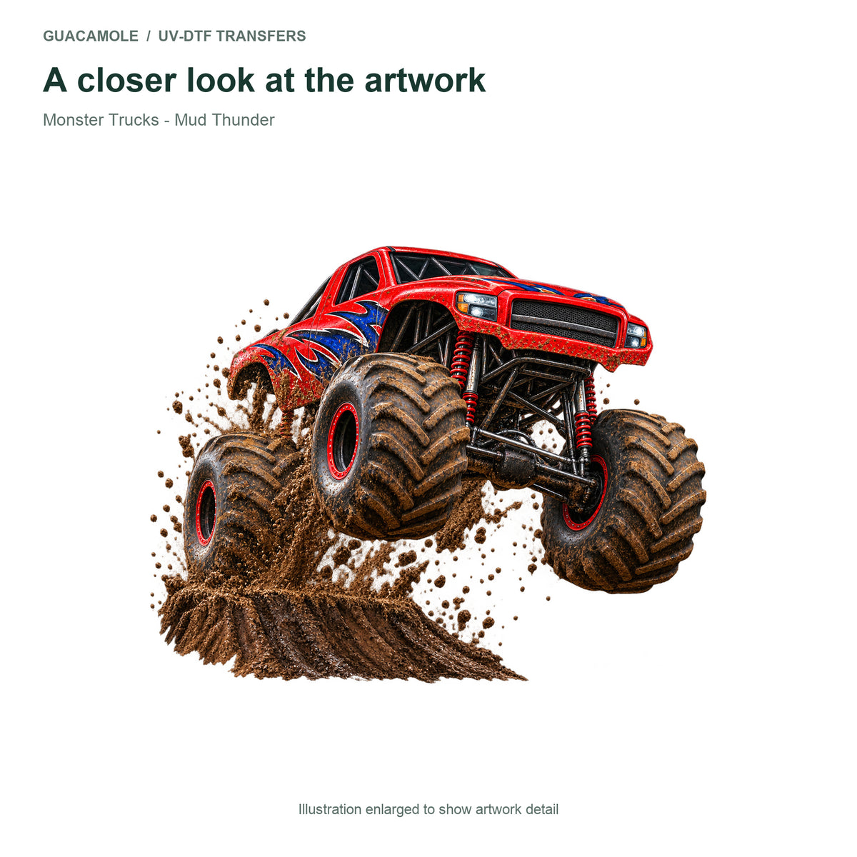 Monster Trucks - Mud Thunder — Artwork detail