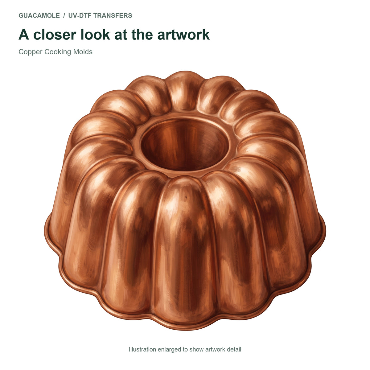 Copper Cooking Molds — Artwork detail