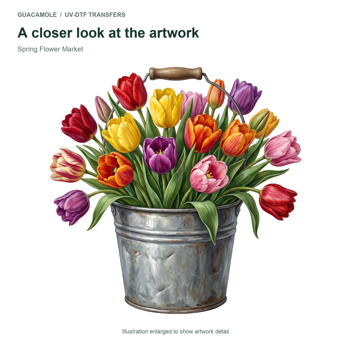Spring Flower Market — Artwork detail