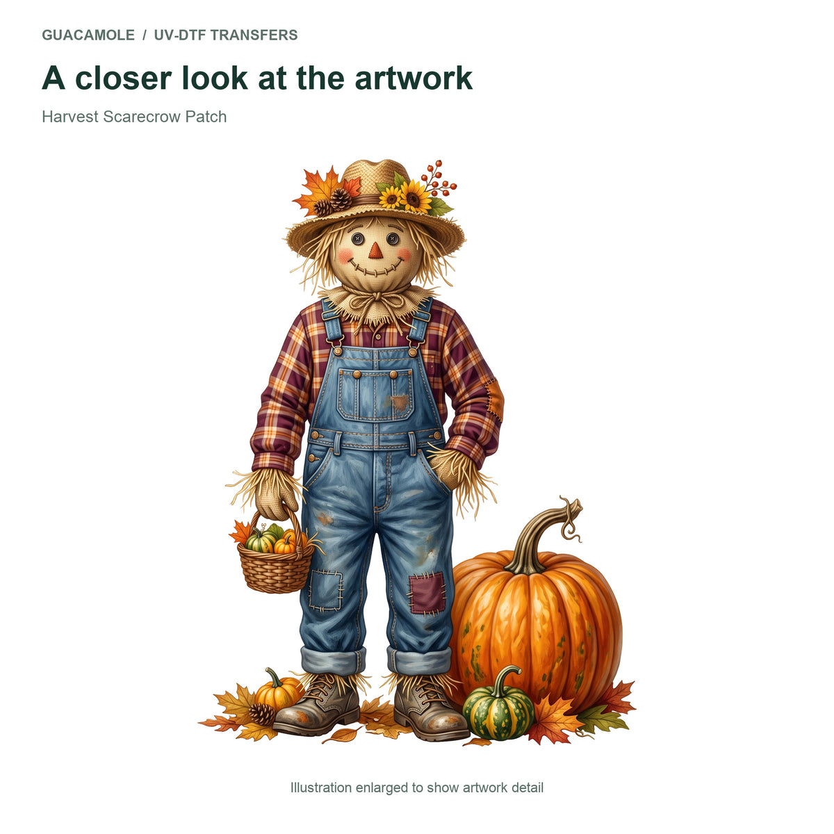 Harvest Scarecrow Patch — Artwork detail