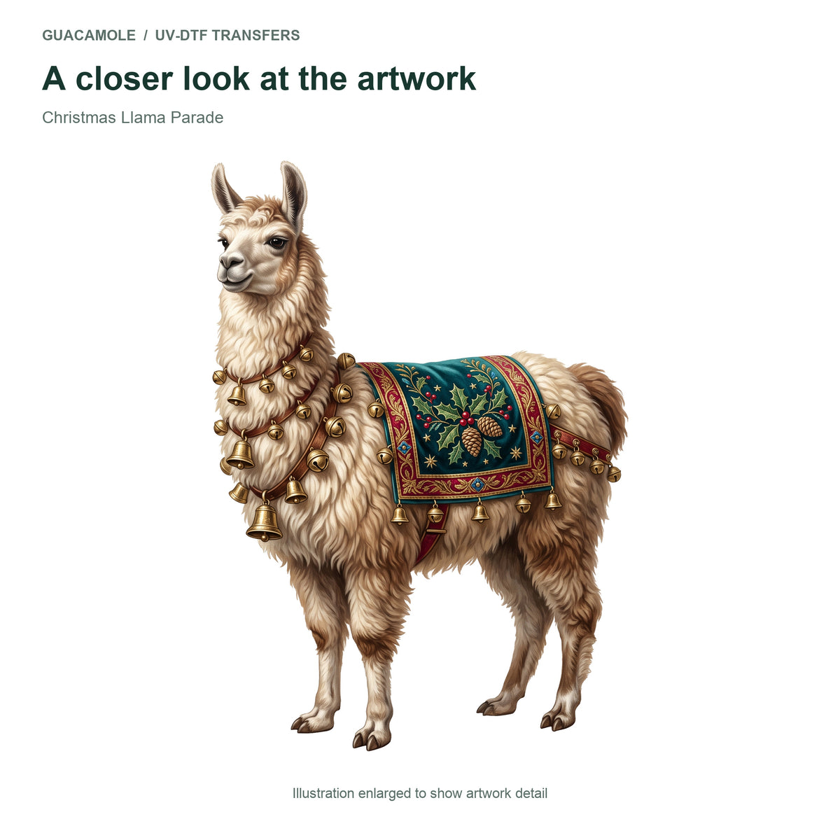Christmas Llama Parade — Artwork detail