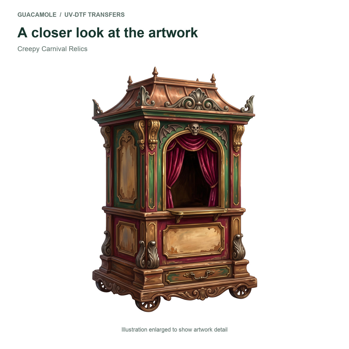 Creepy Carnival Relics — Artwork detail