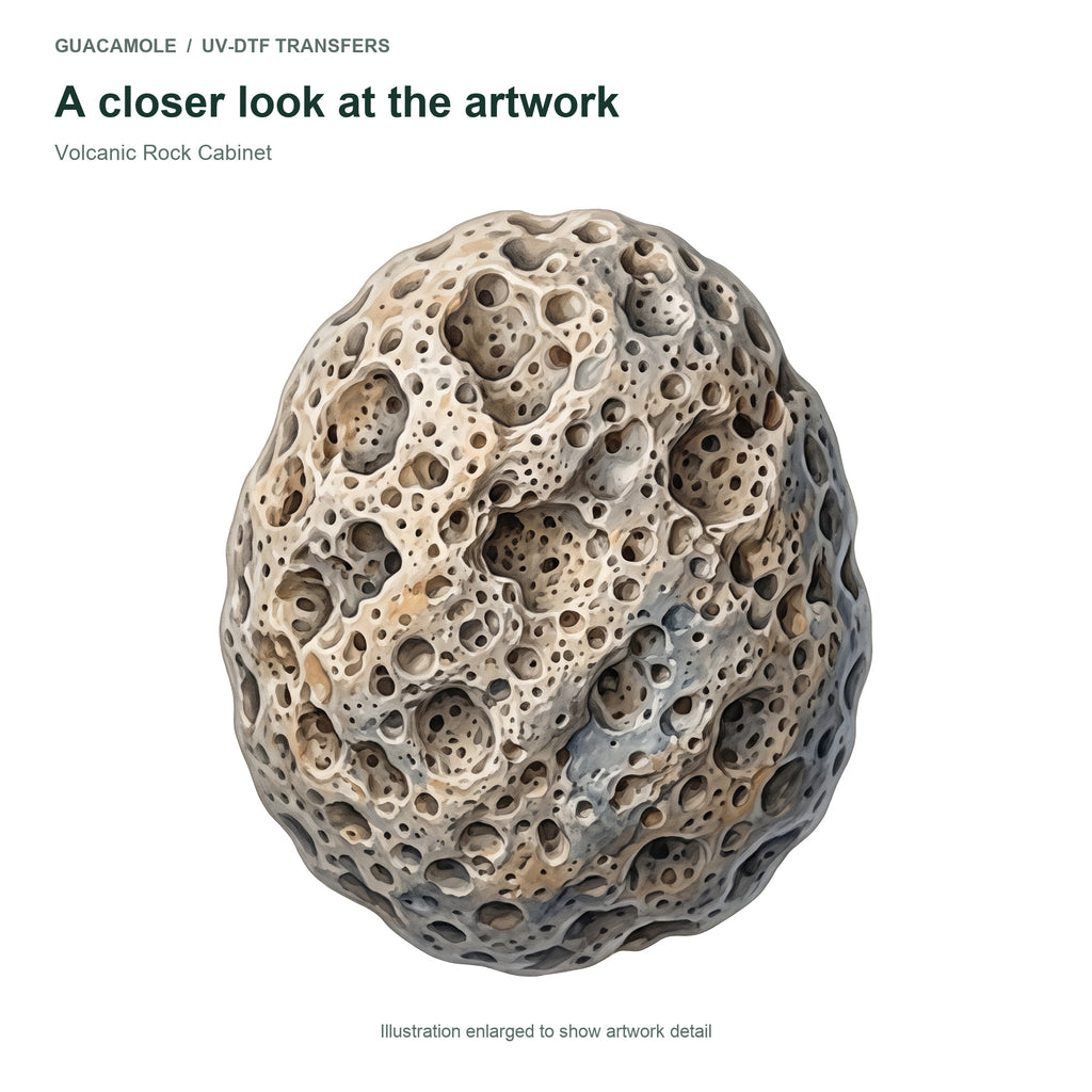 Volcanic Rock Cabinet — Artwork detail