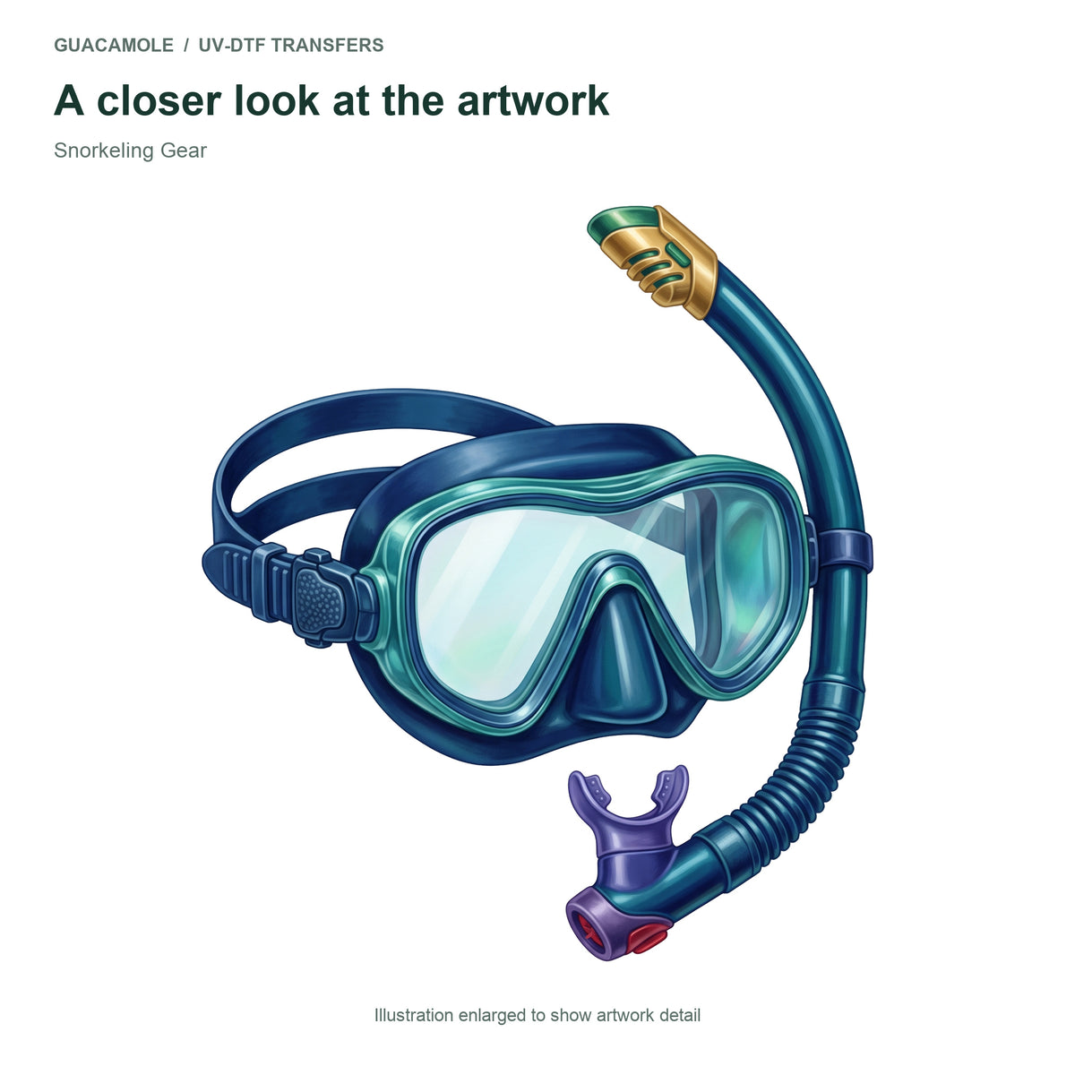 Snorkeling Gear — Artwork detail