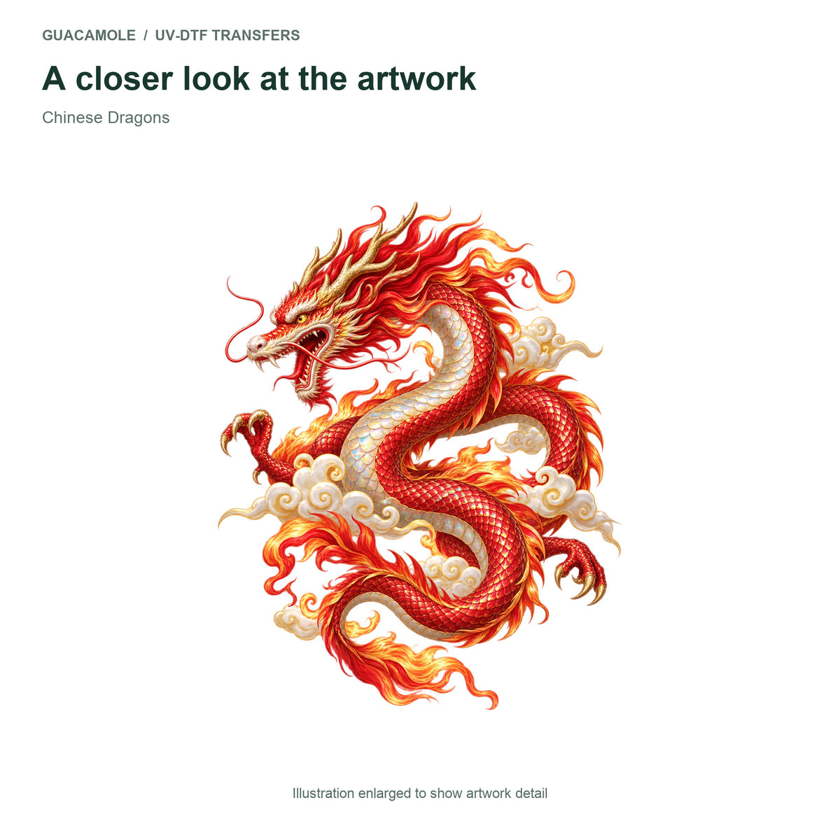 Chinese Dragons — Artwork detail