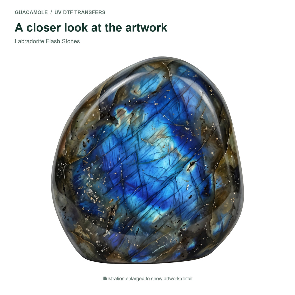 Labradorite Flash Stones — Artwork detail