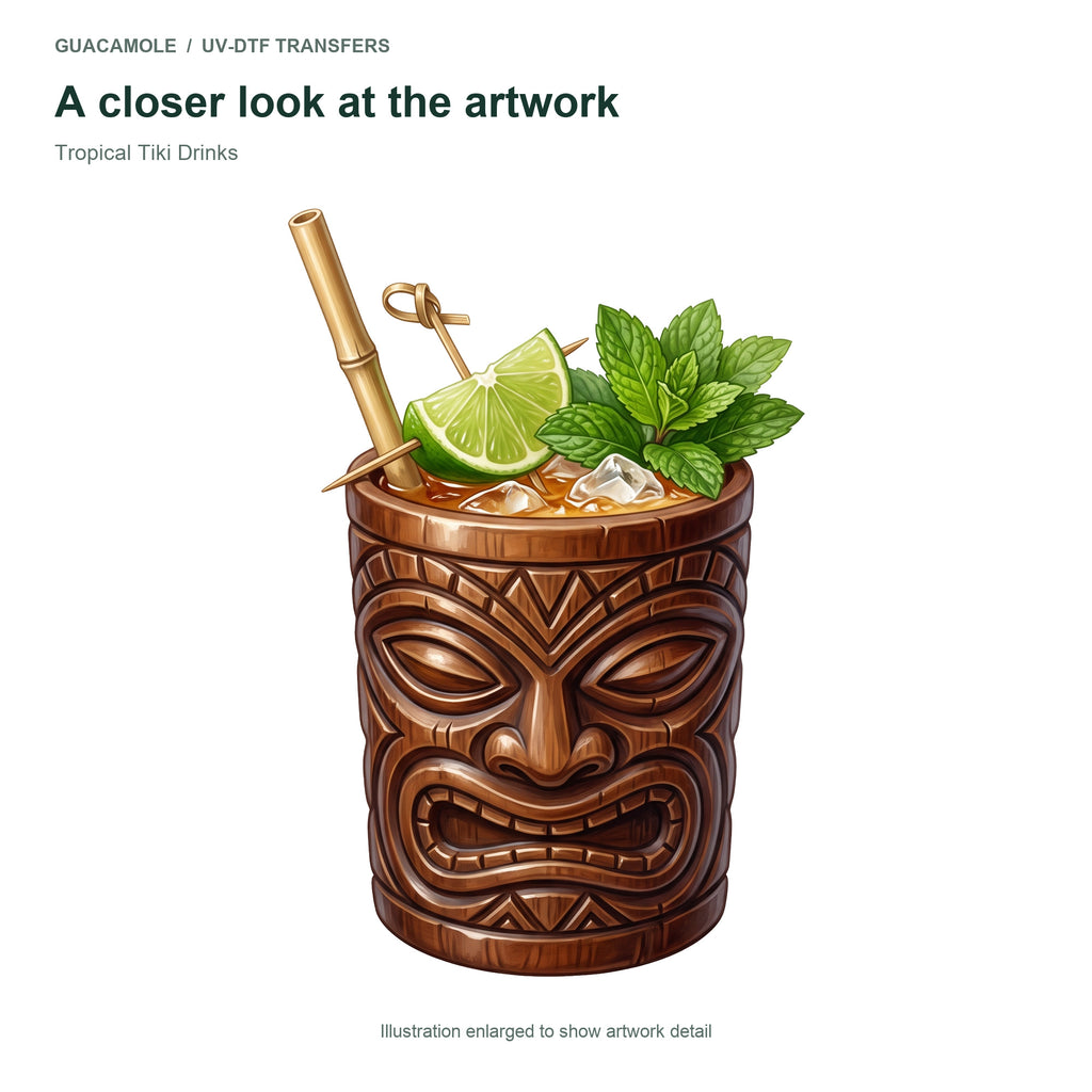 Tropical Tiki Drinks — Artwork detail