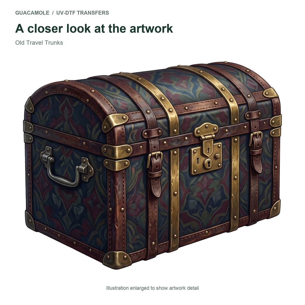 Old Travel Trunks — Artwork detail