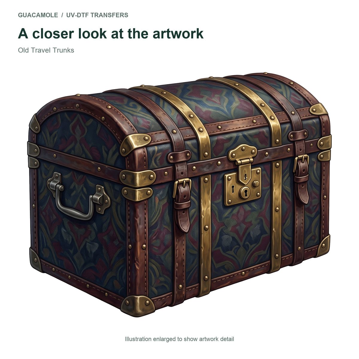 Old Travel Trunks — Artwork detail