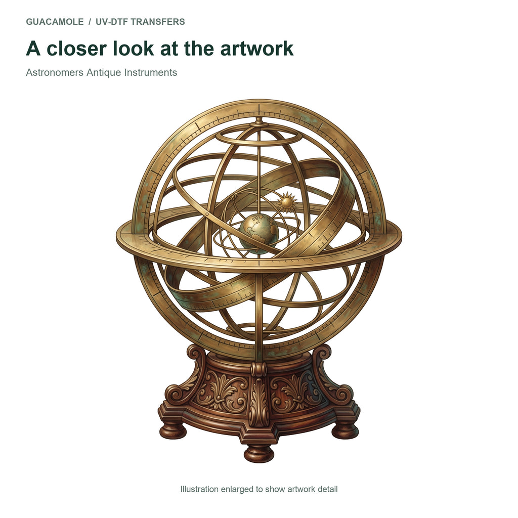 Astronomers Antique Instruments — Artwork detail