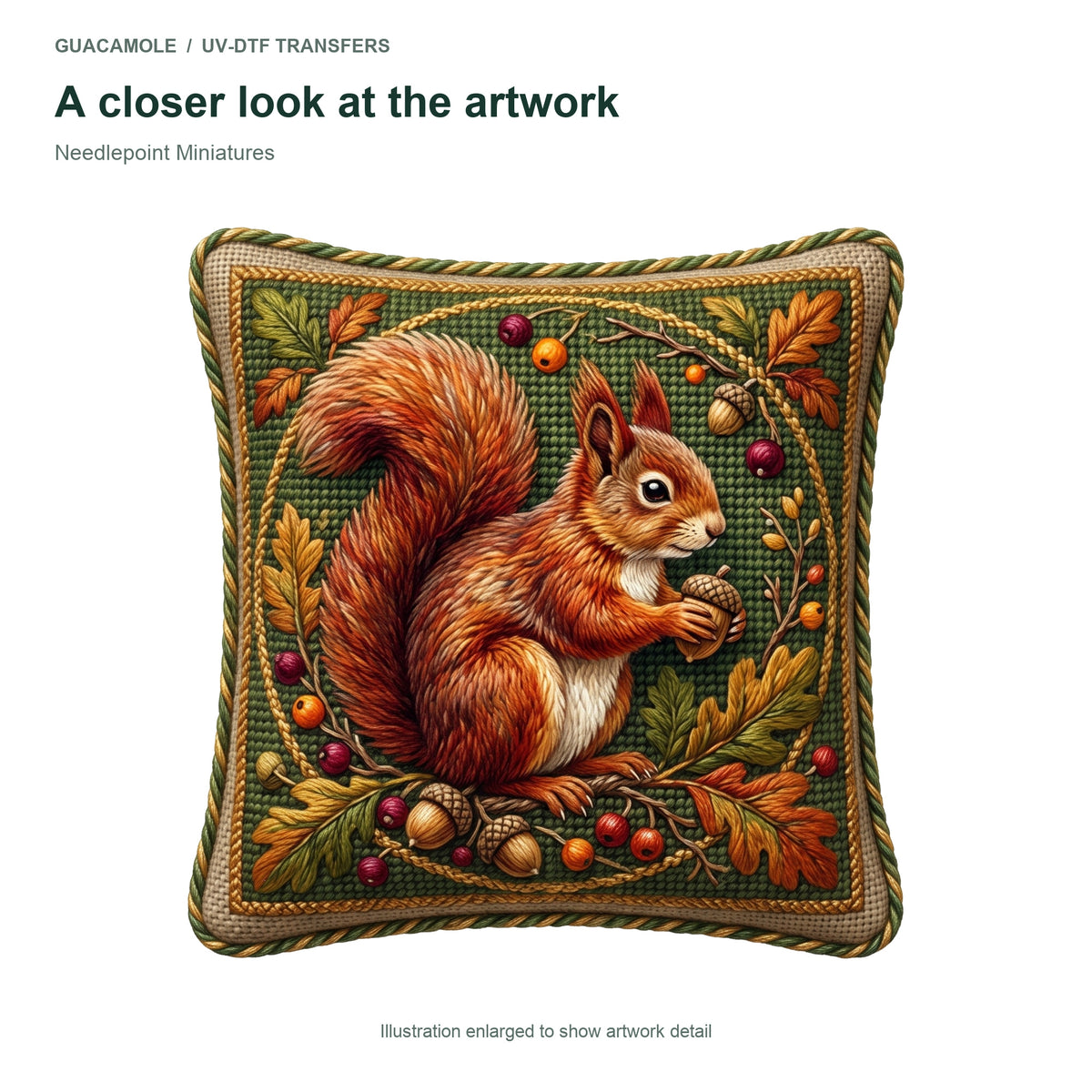 Needlepoint Miniatures — Artwork detail