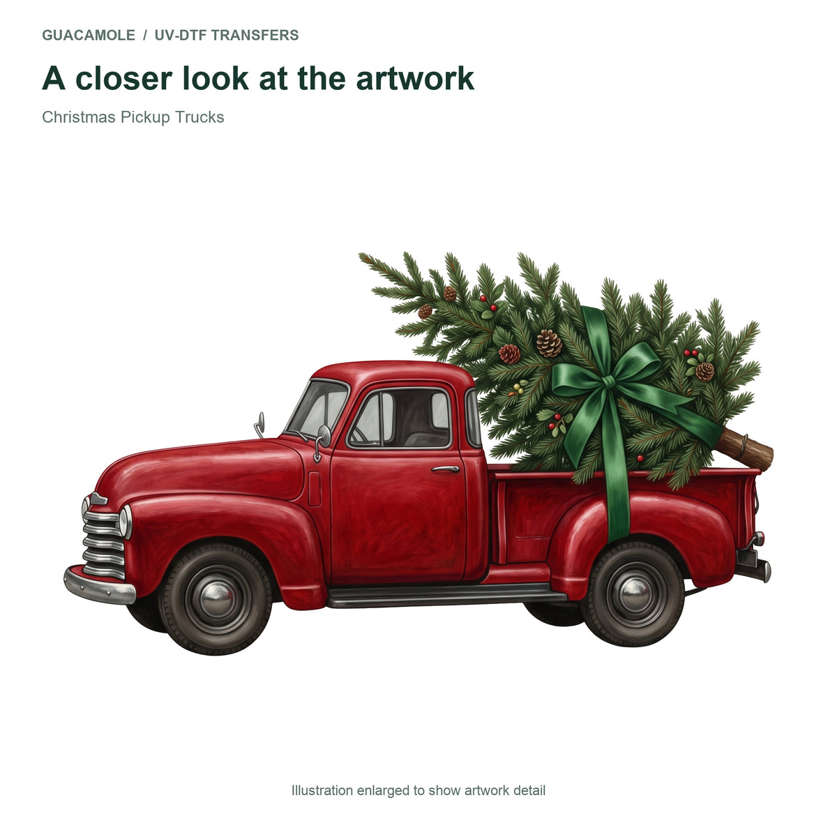 Christmas Pickup Trucks — Artwork detail