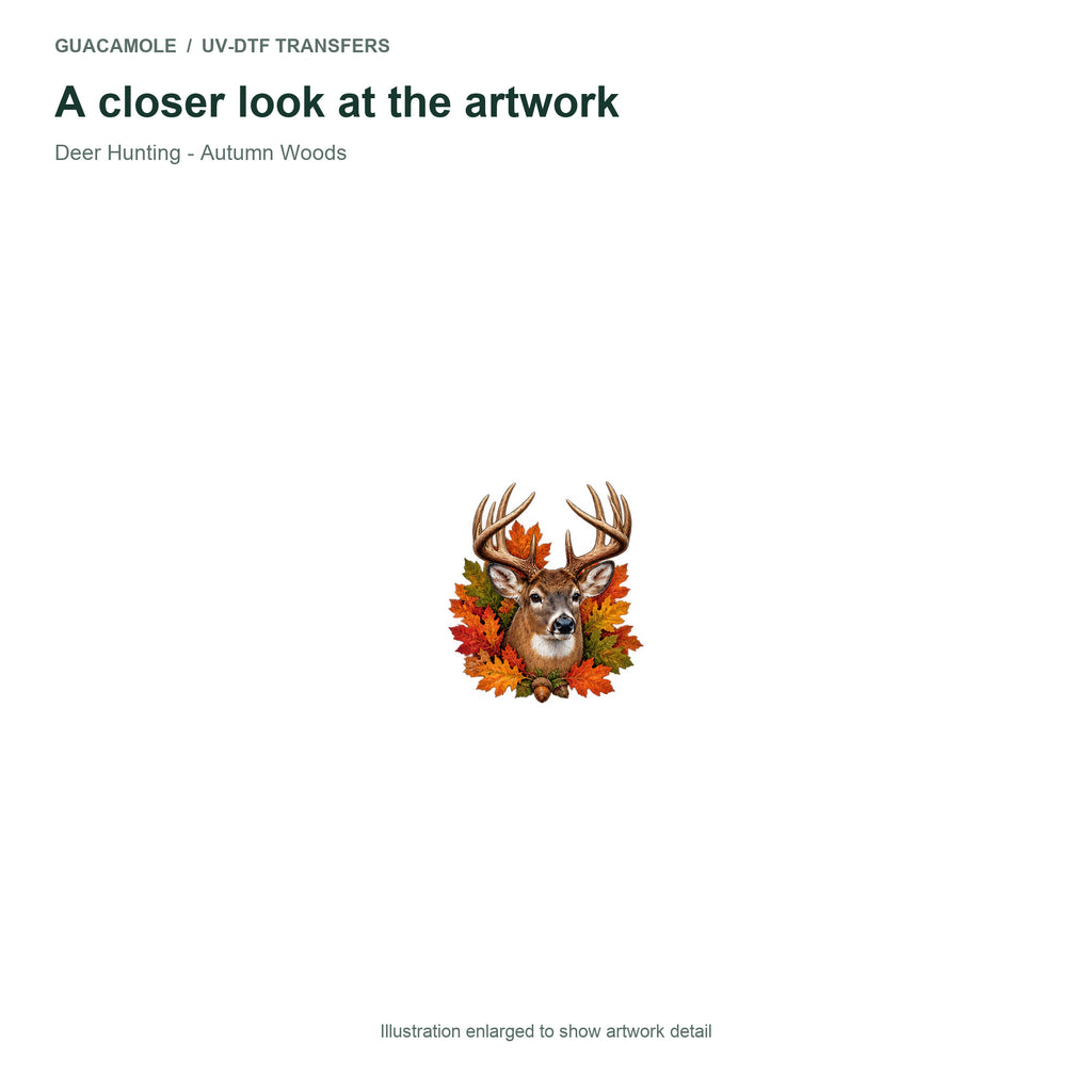 Deer Hunting - Autumn Woods — Artwork detail