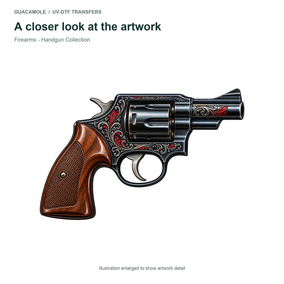 Firearms - Handgun Collection — Artwork detail
