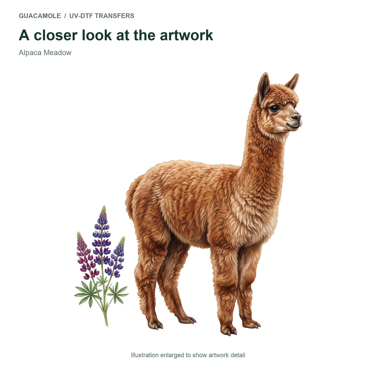 Alpaca Meadow — Artwork detail
