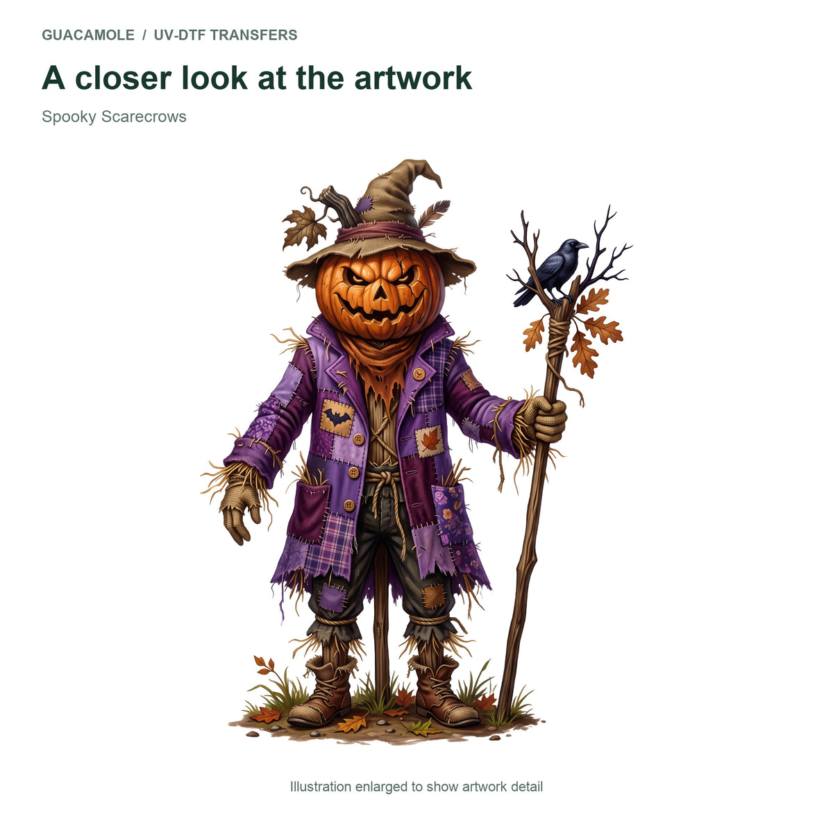 Spooky Scarecrows — Artwork detail