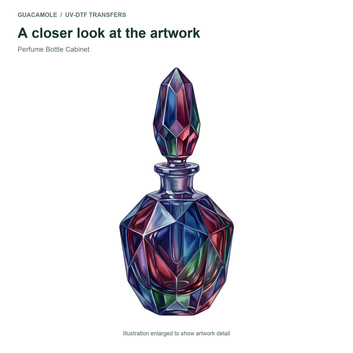 Perfume Bottle Cabinet — Artwork detail