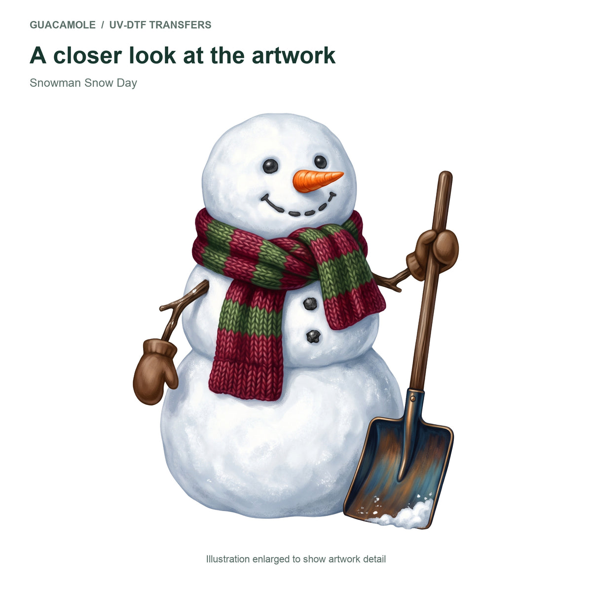 Snowman Snow Day — Artwork detail