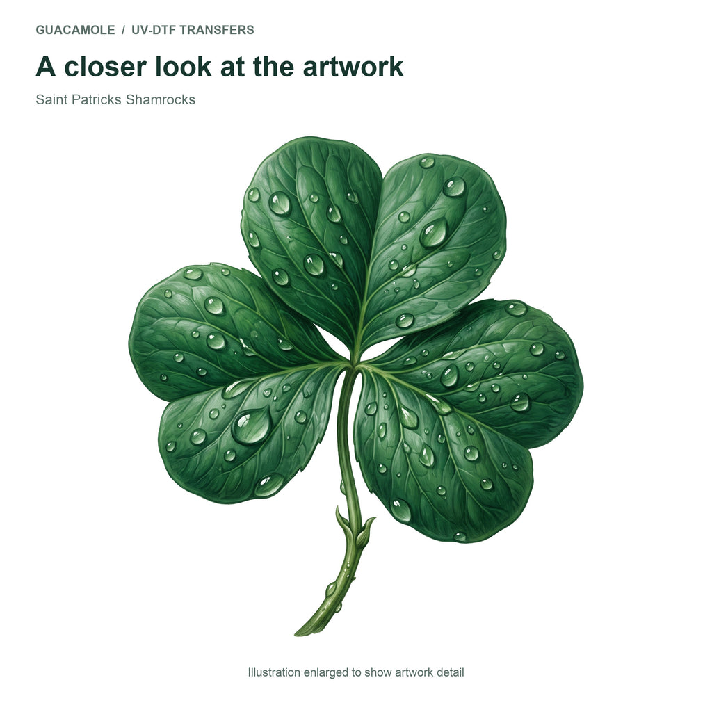 Saint Patricks Shamrocks — Artwork detail