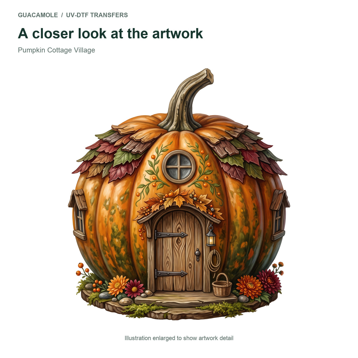 Pumpkin Cottage Village — Artwork detail