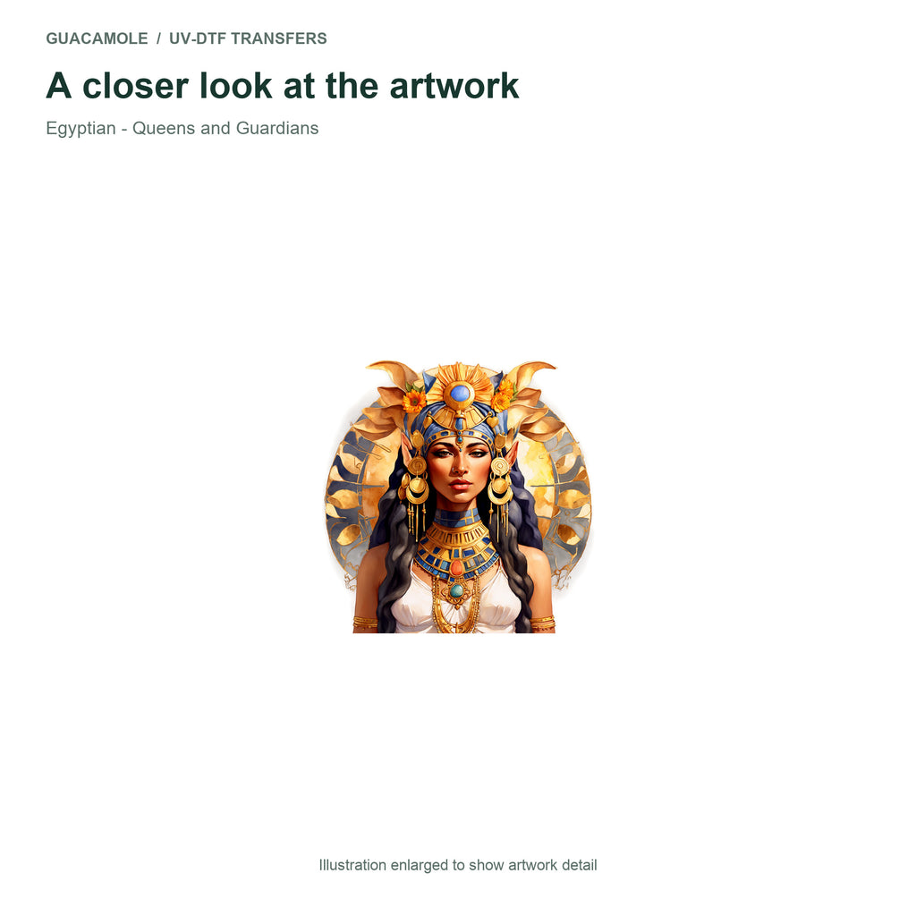 Egyptian - Queens and Guardians — Artwork detail