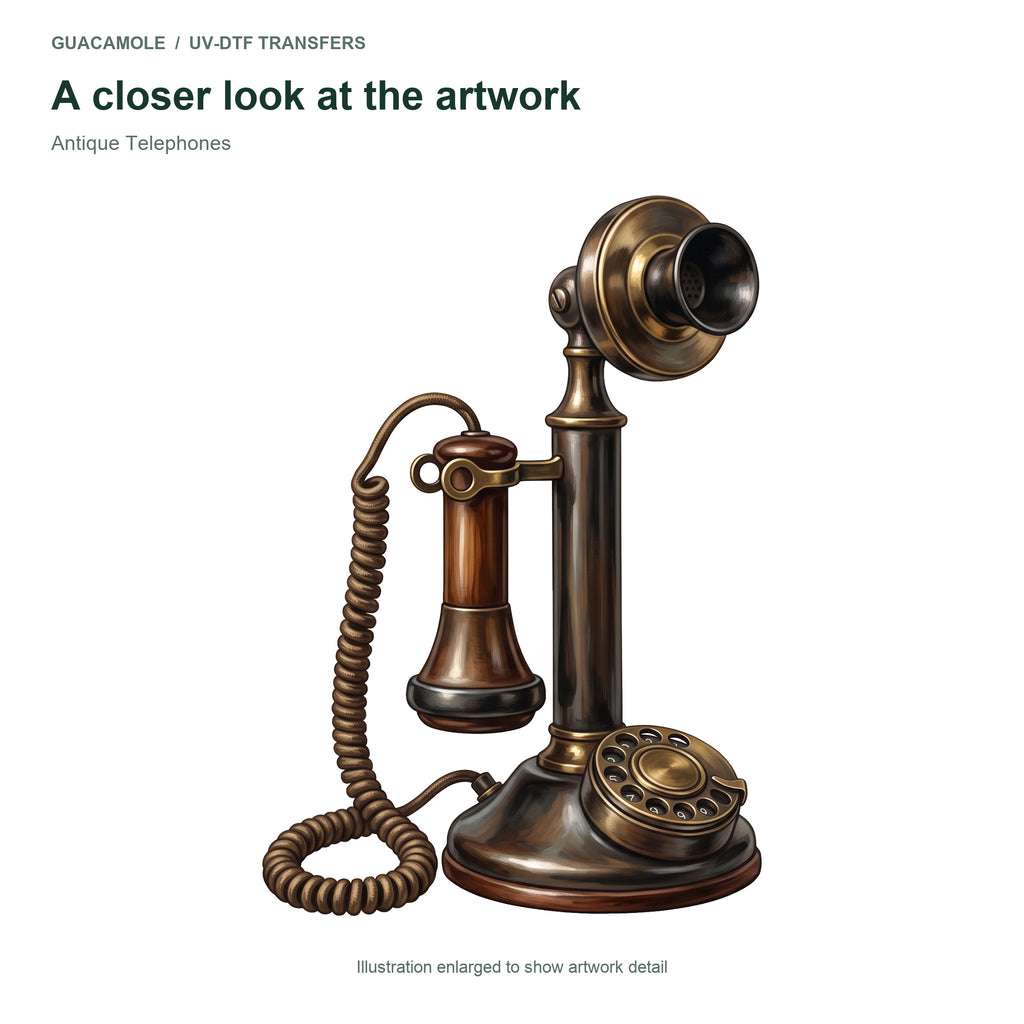 Antique Telephones — Artwork detail