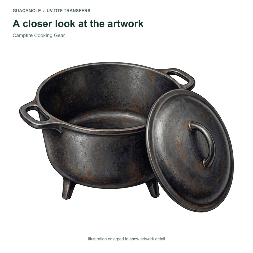 Campfire Cooking Gear — Artwork detail