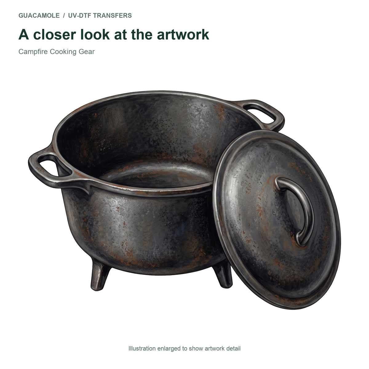 Campfire Cooking Gear — Artwork detail