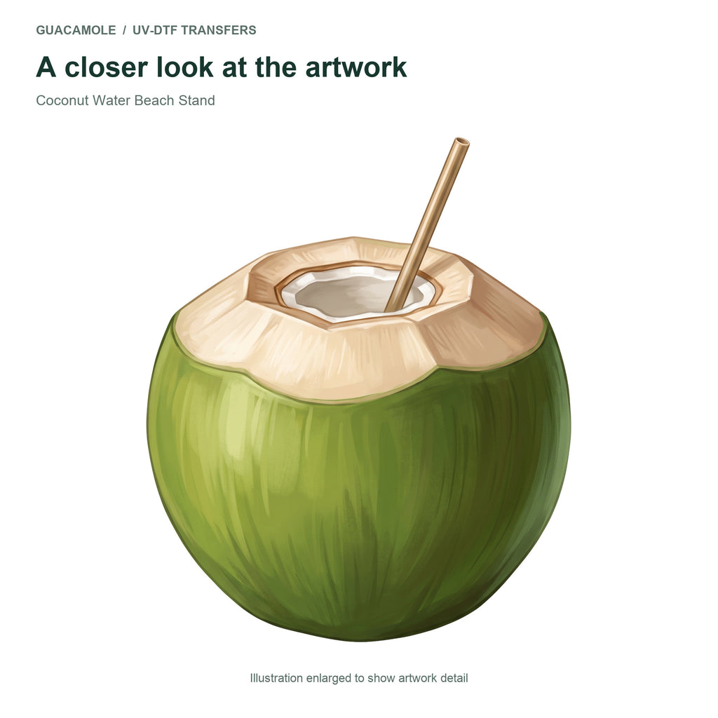 Coconut Water Beach Stand — Artwork detail