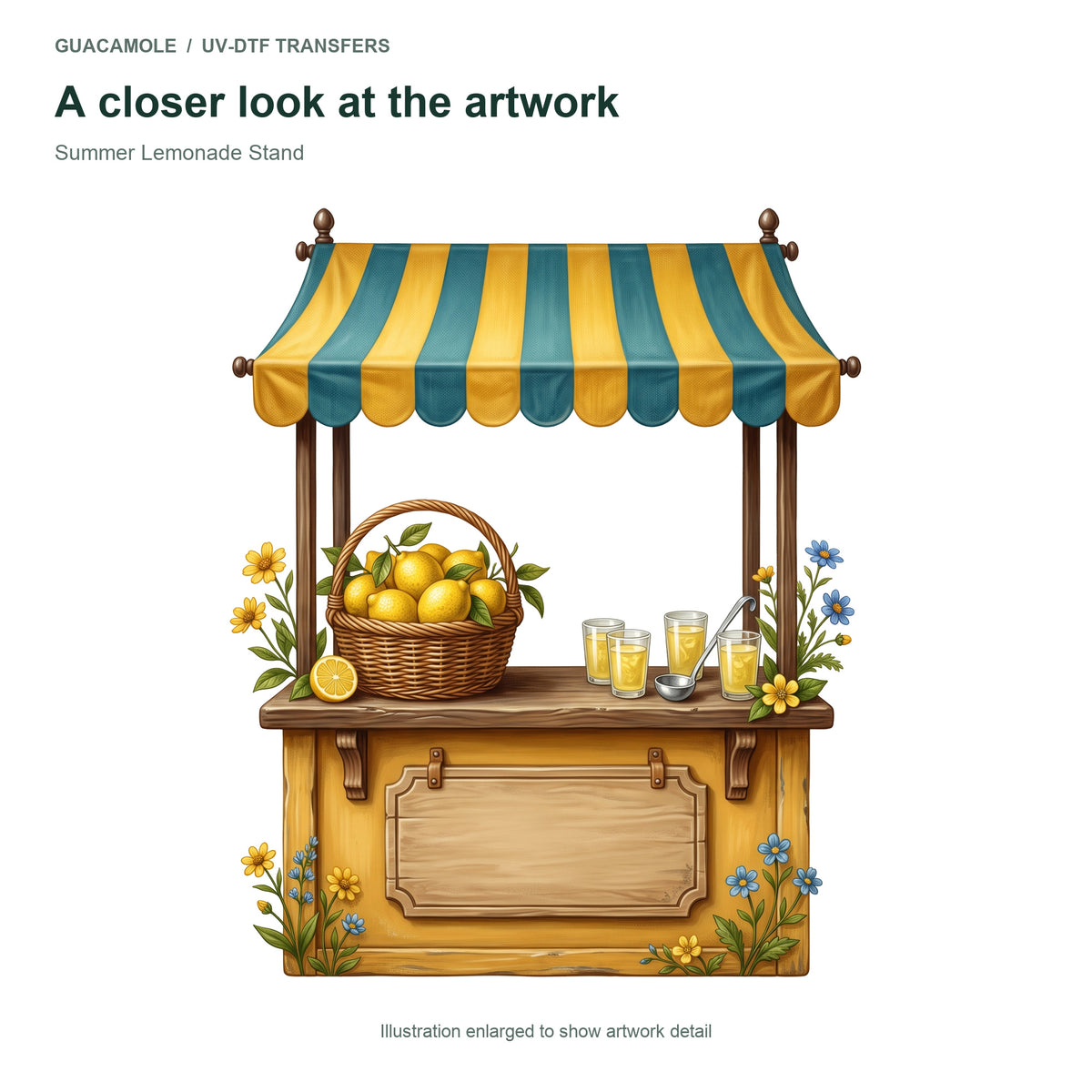 Summer Lemonade Stand — Artwork detail