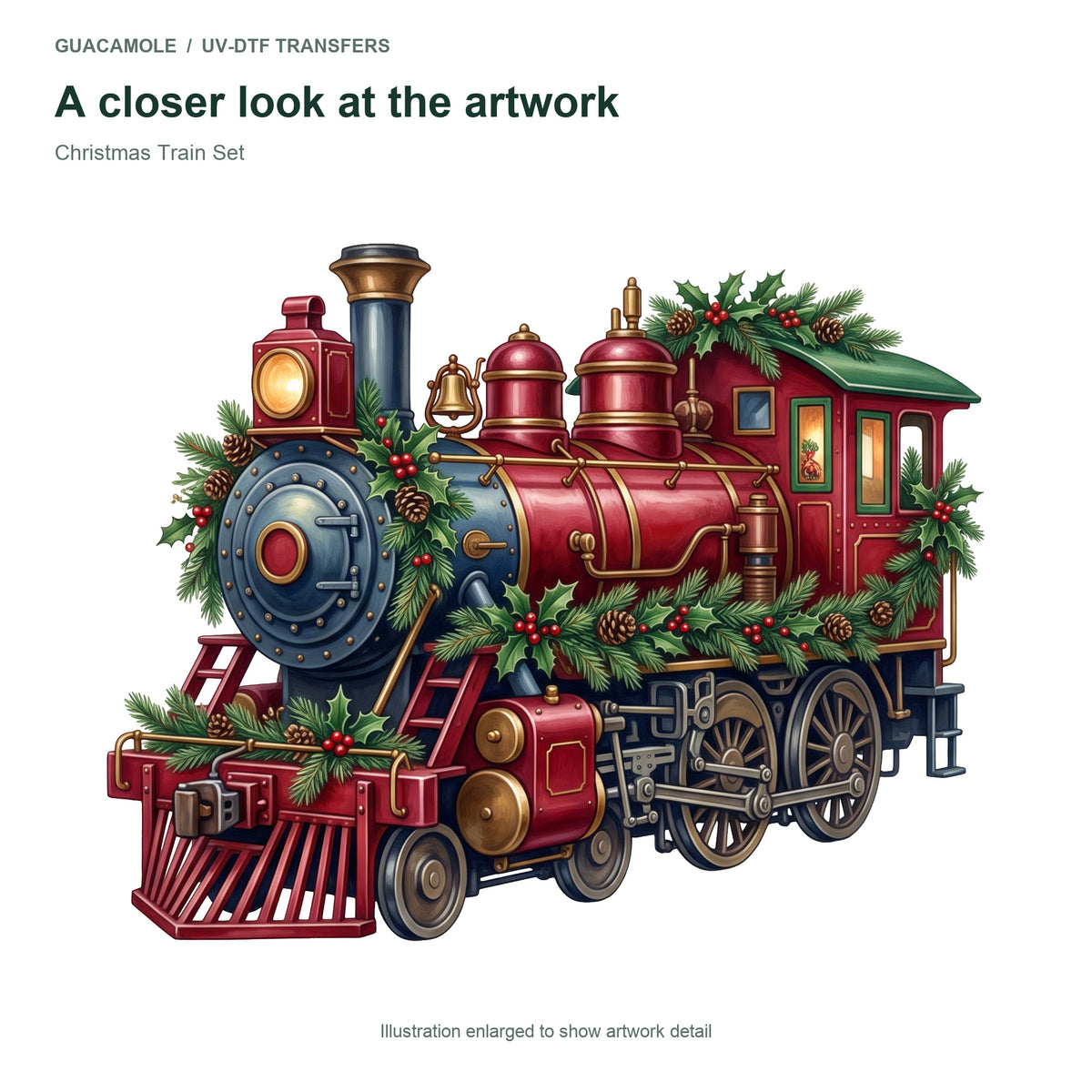 Christmas Train Set — Artwork detail