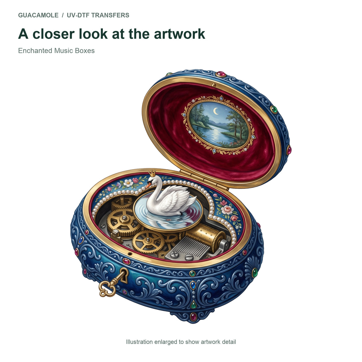Enchanted Music Boxes — Artwork detail