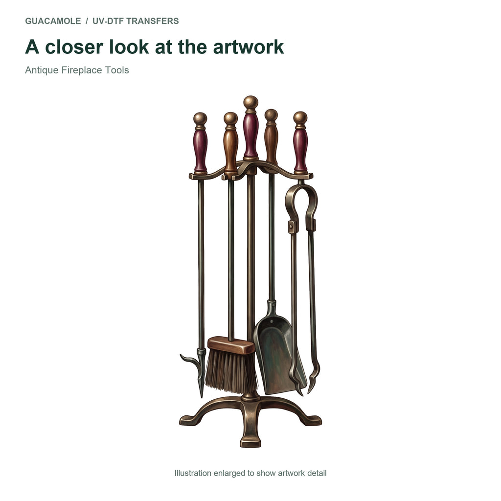Antique Fireplace Tools — Artwork detail