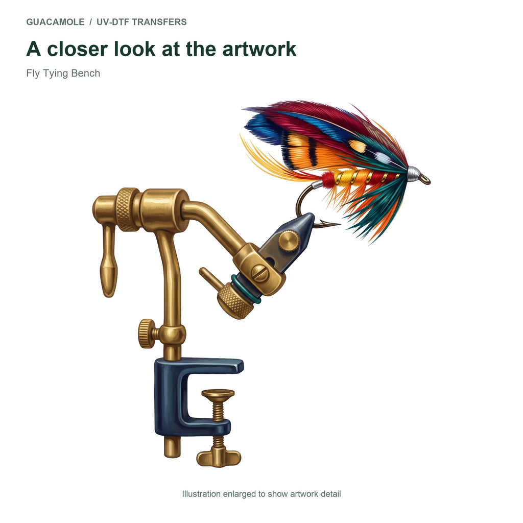 Fly Tying Bench — Artwork detail