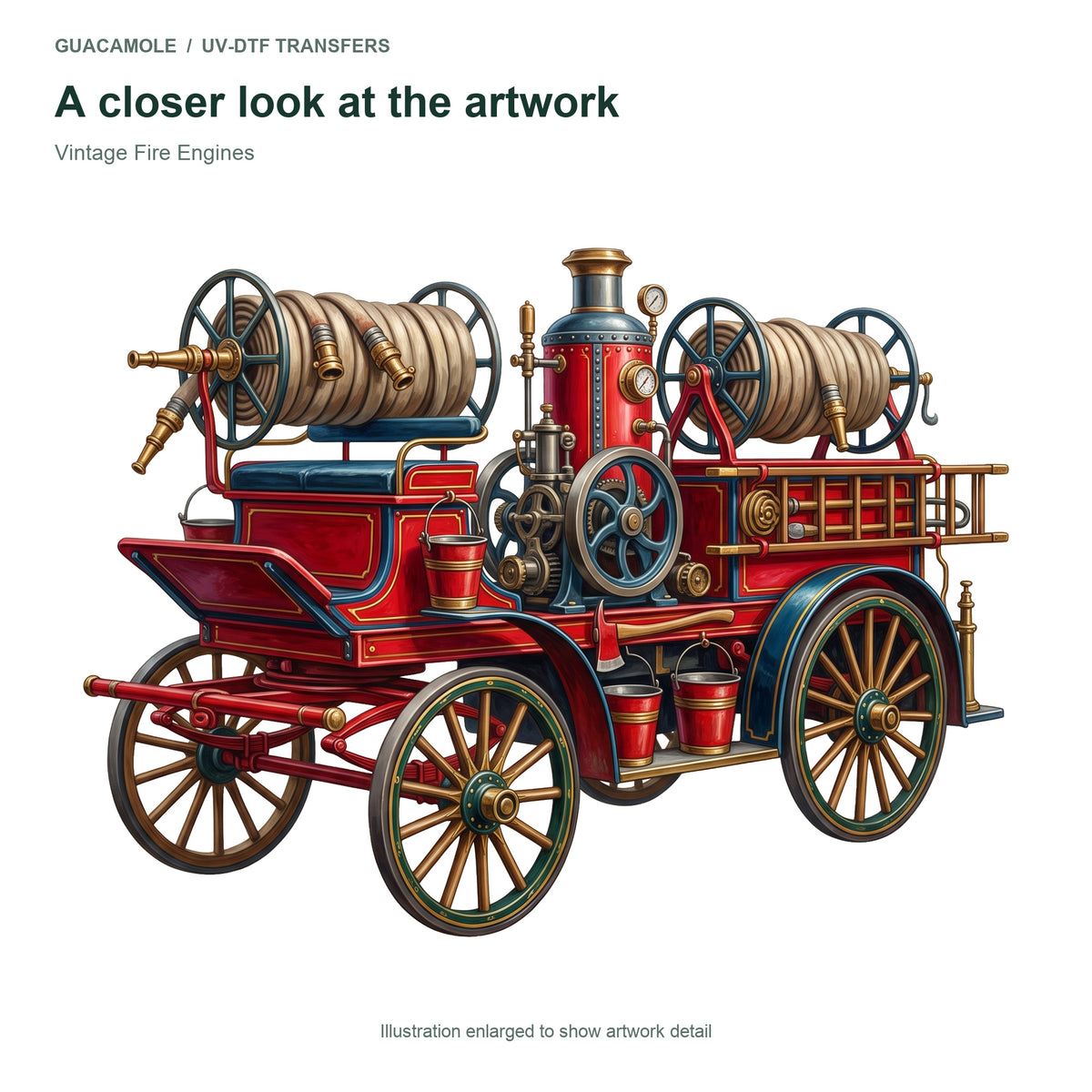 Vintage Fire Engines — Artwork detail