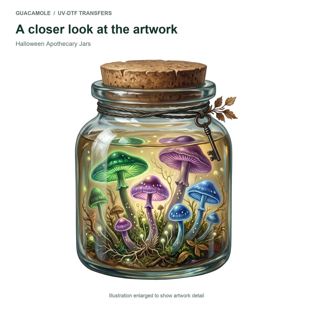Halloween Apothecary Jars — Artwork detail