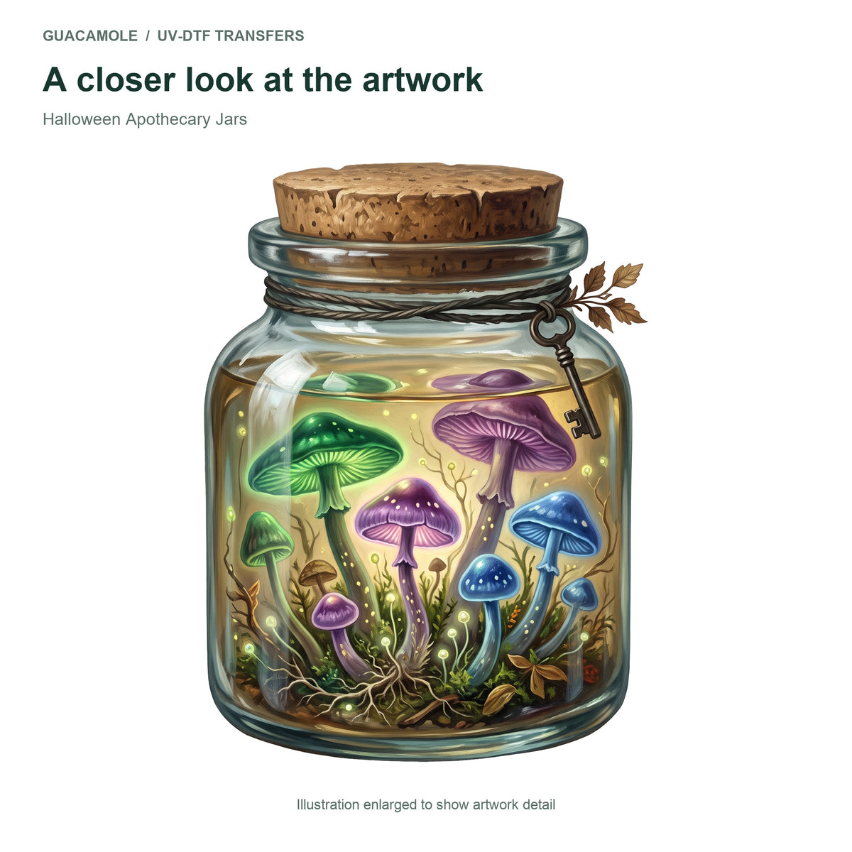 Halloween Apothecary Jars — Artwork detail