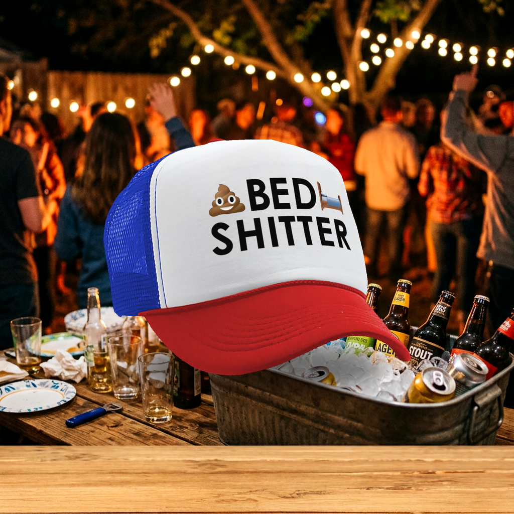 BED S___TER - Five Panel Retro Style TRUCKER Cap