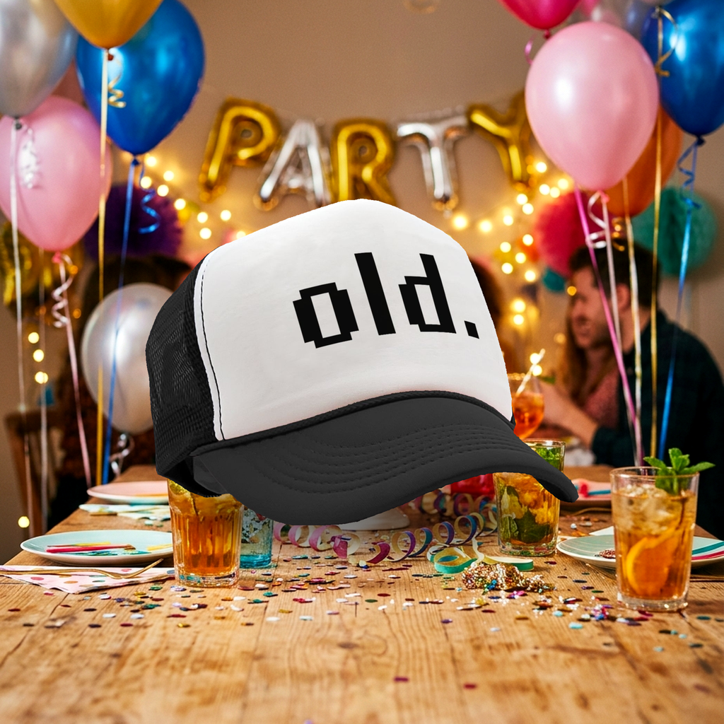 OLD - Five Panel Retro Style TRUCKER Cap