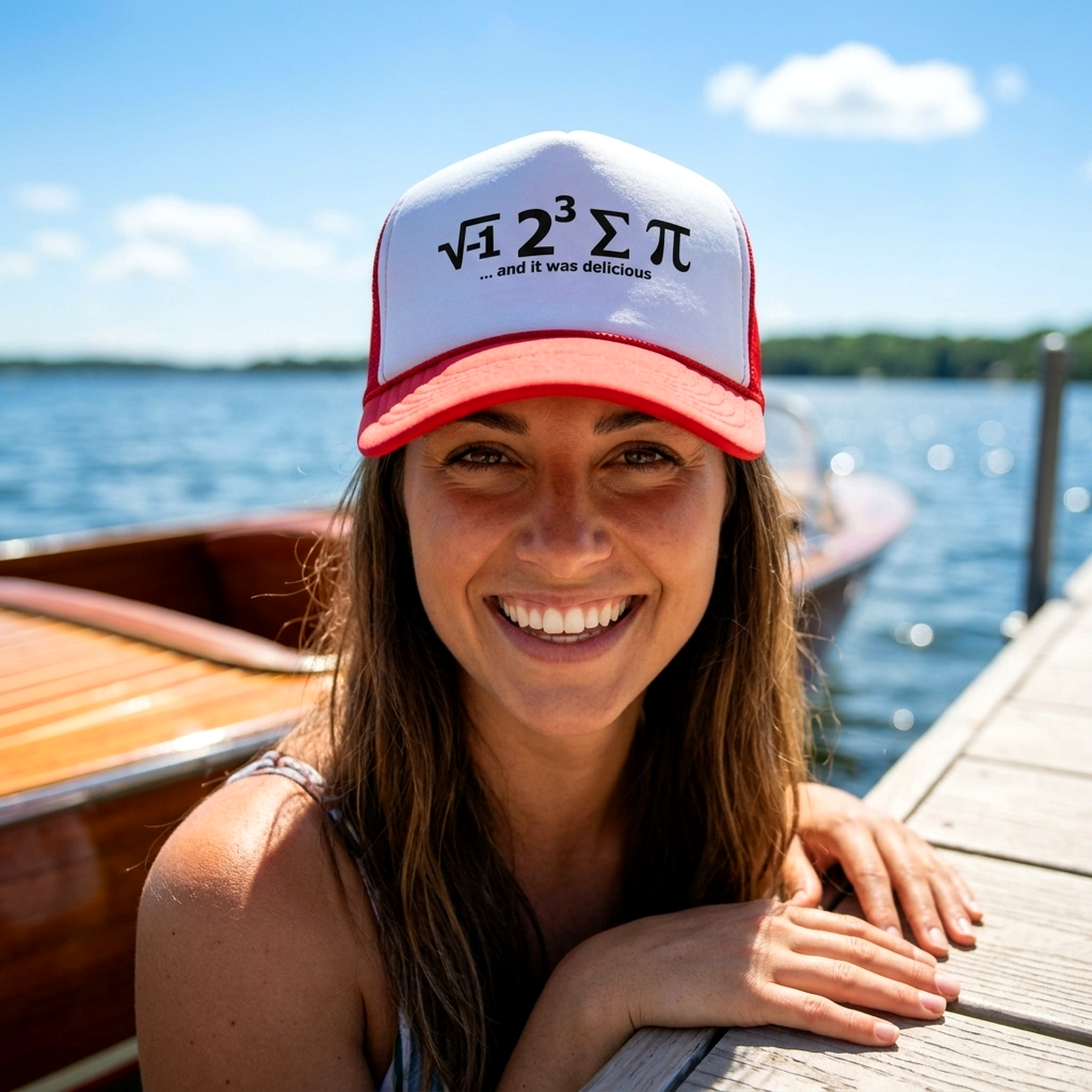 I ATE SOME PIE - Five Panel Retro Style TRUCKER Cap