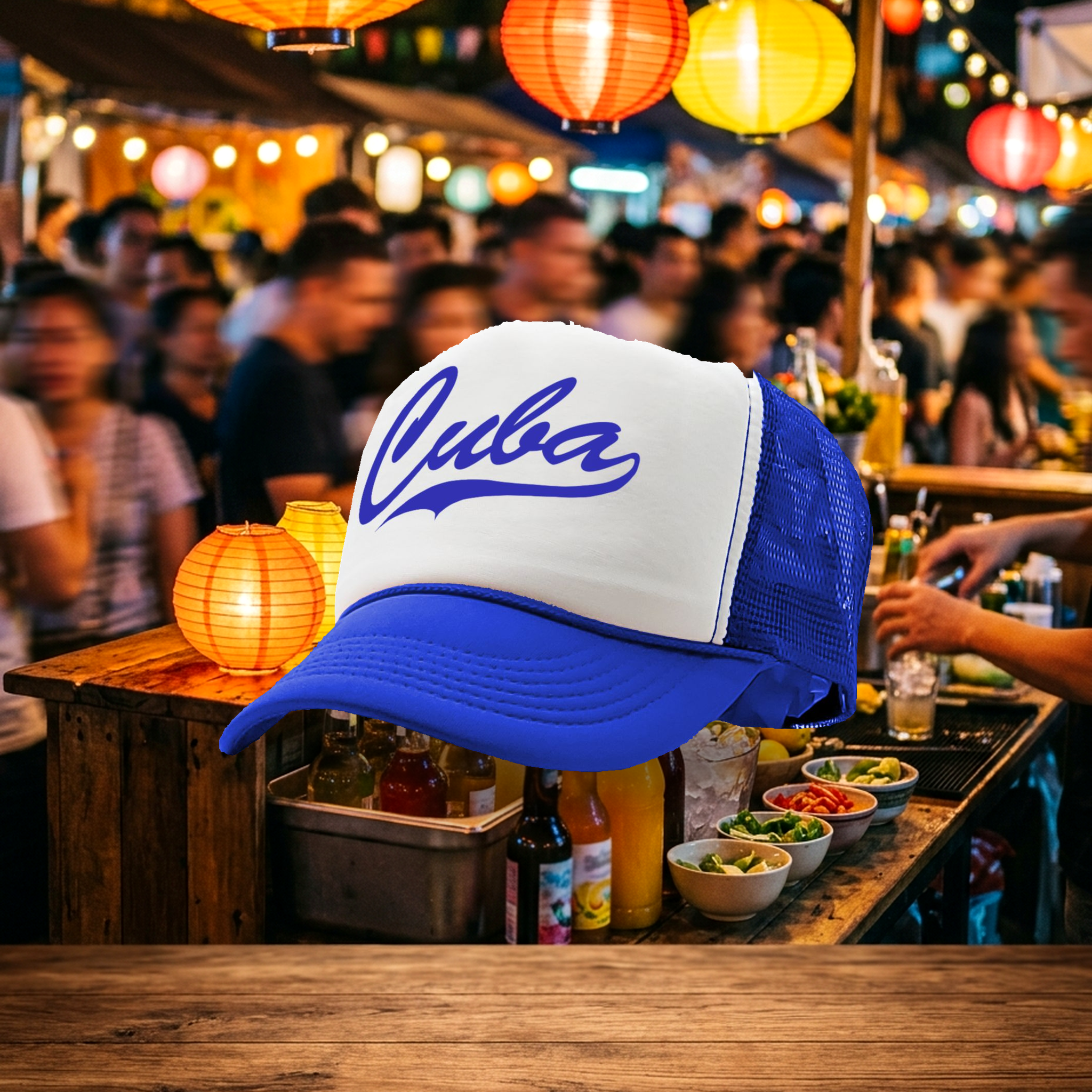 CUBA - hispanic pride latin america cubano - Vintage Retro Style Trucker Cap Hat - Five Panel Retro Style TRUCKER Cap